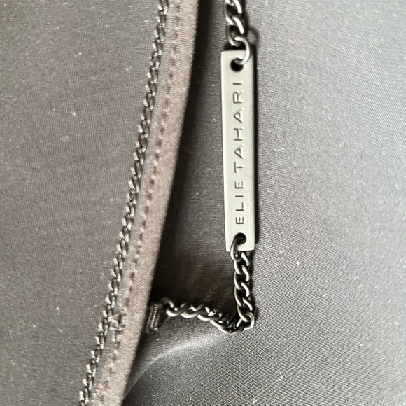 Tahari Contemporary Structured Long Vest - Picture 9 of 12